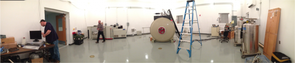 Panoramic view of CMAST's new MMRF facility.