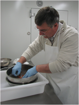 Dr. David Green, Director, NC State Seafood Laboratory.